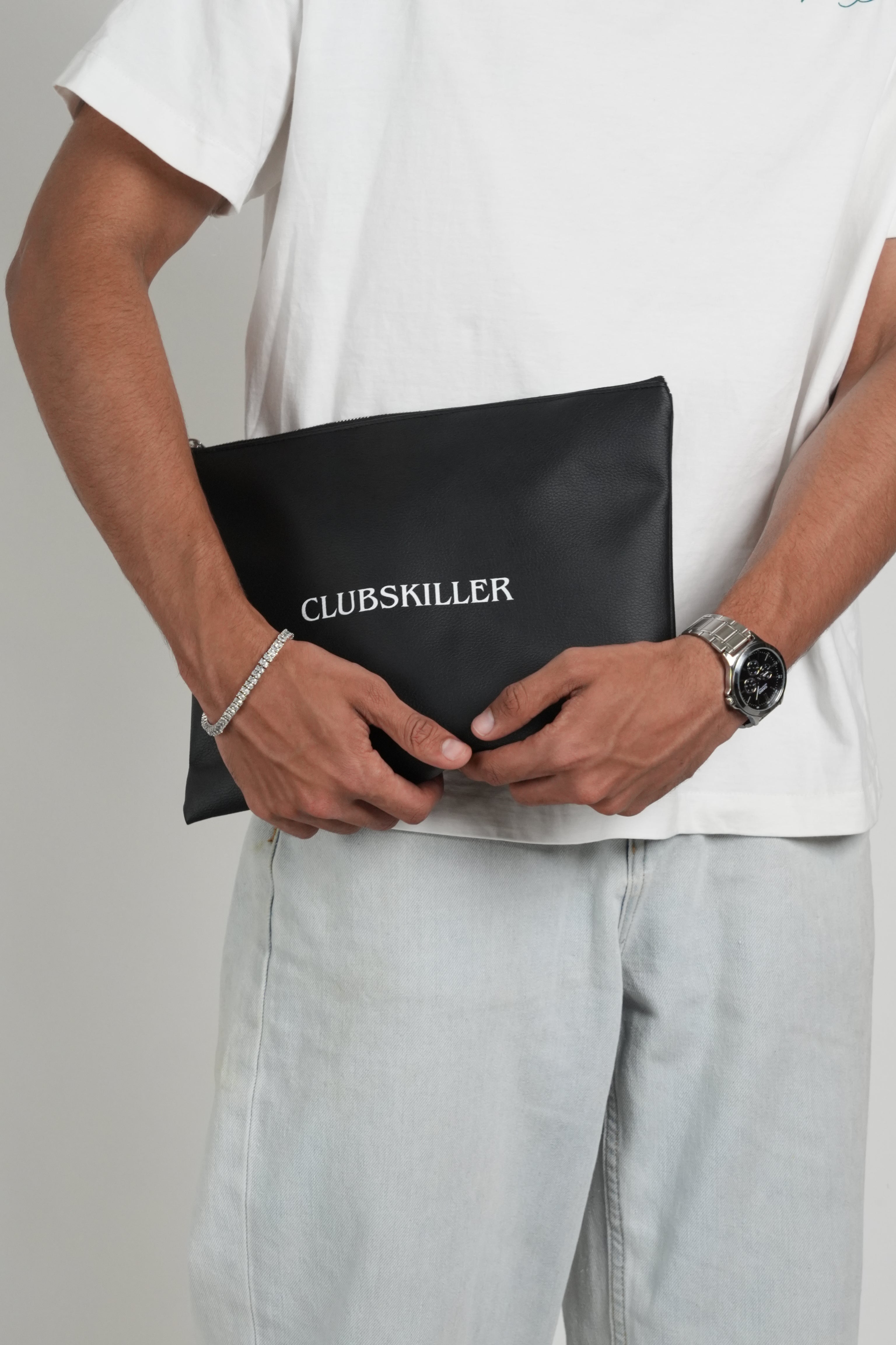 CLUBSKILLER TRAVEL LEATHER T-SHIRT POUCH