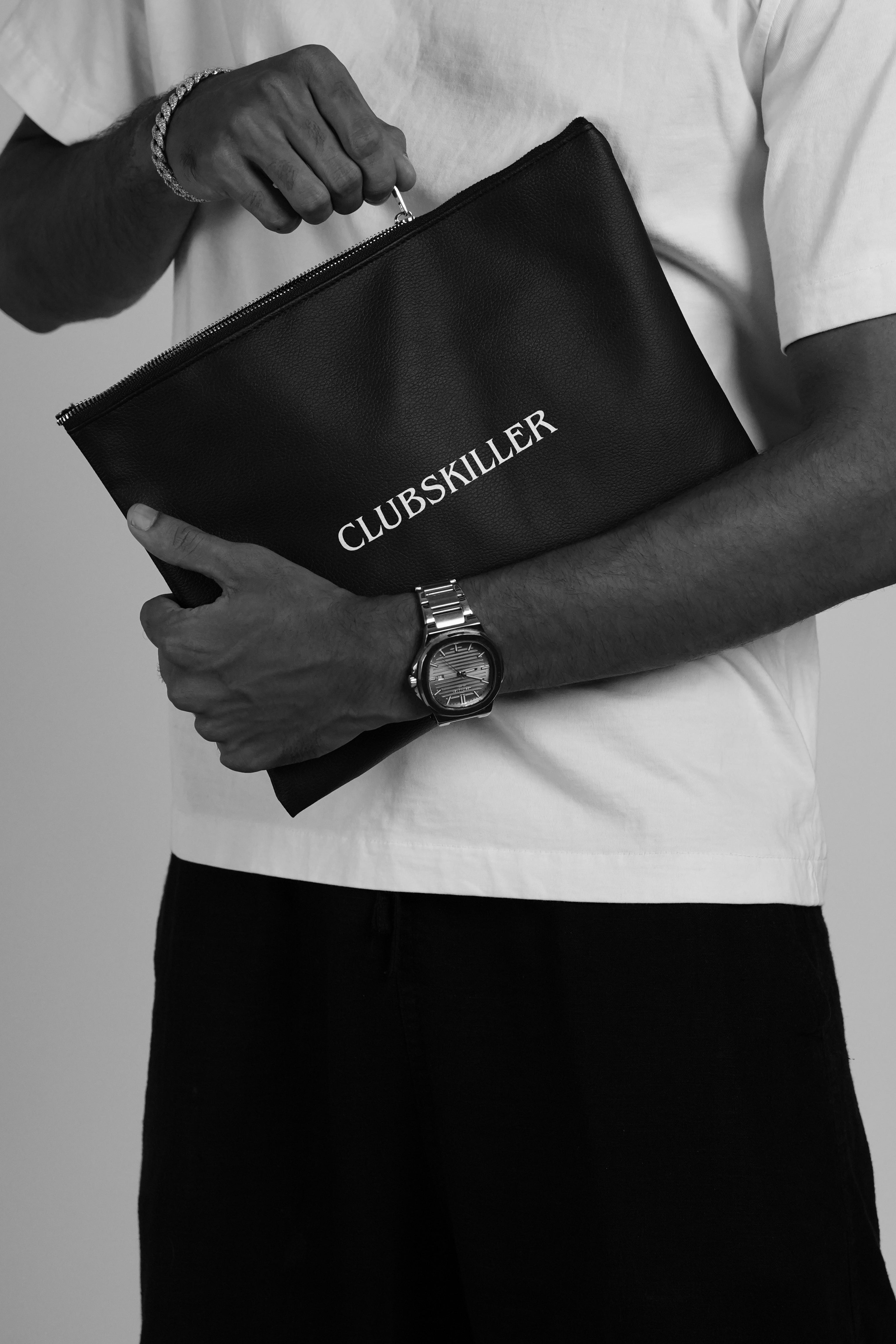 CLUBSKILLER TRAVEL LEATHER T-SHIRT POUCH